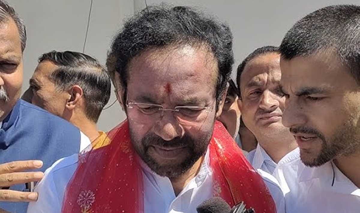 नेशनल कॉन्फ्रेंस के कारण जम्मू-कश्मीर में पनपा भ्रष्टाचार और आतंकवाद : जी किशन रेड्डी